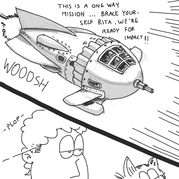  - Online Drawing Game Comic Strip Panel by Fathur