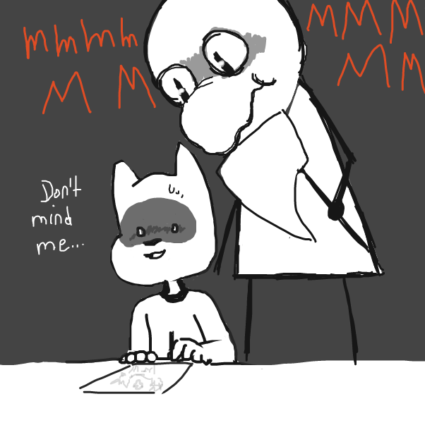 "Vibe check..." ¡I swear they are just requests! - Online Drawing Game Comic Strip Panel by Sluggishfella