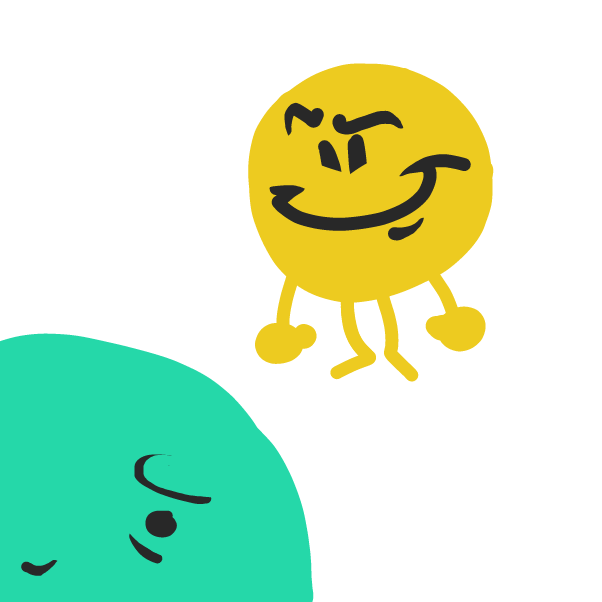 he's happy and he's coming...
 - Online Drawing Game Comic Strip Panel by FoxyDonna