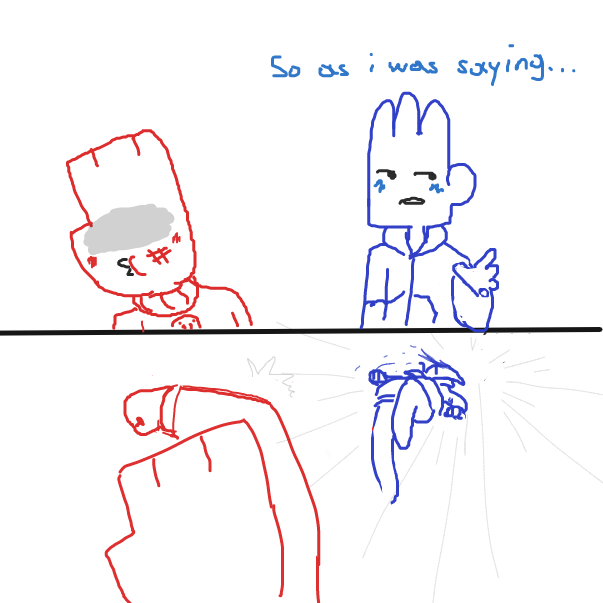  - Online Drawing Game Comic Strip Panel by Sluggishfella