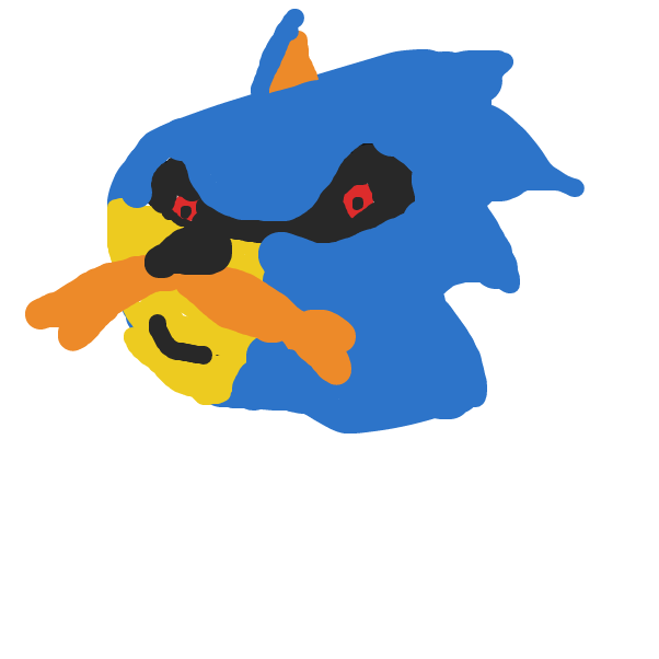 Drawing in Sonic by SellOut267