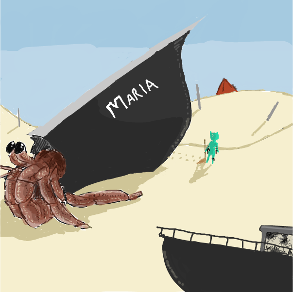  - Online Drawing Game Comic Strip Panel by Buckawn