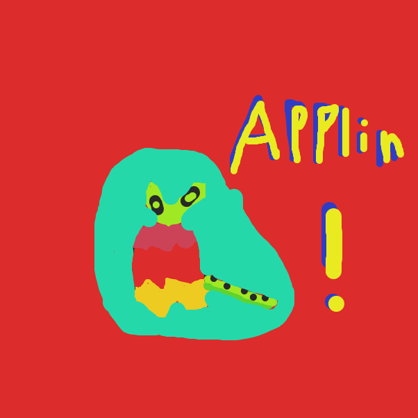 It's Applin - Online Drawing Game Comic Strip Panel by SellOut267
