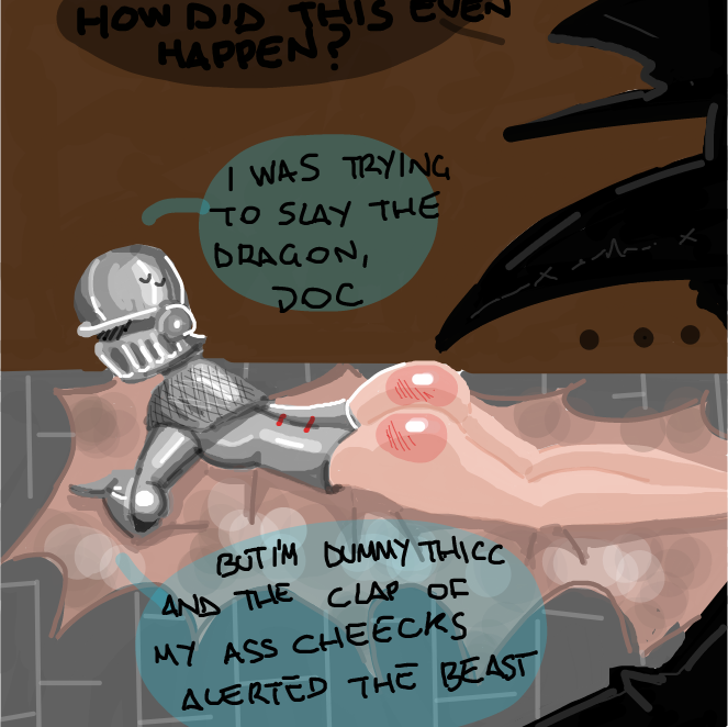 you know a meme is never actually dead - Online Drawing Game Comic Strip Panel by SSR scorpia