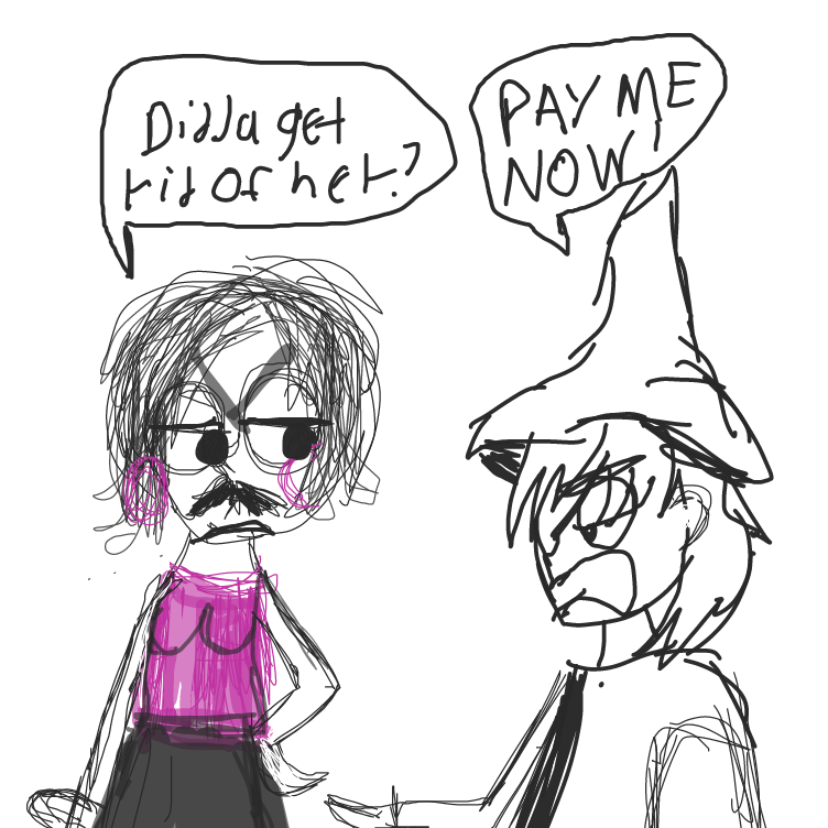 I had to! Sorry! - Online Drawing Game Comic Strip Panel by HaileyS