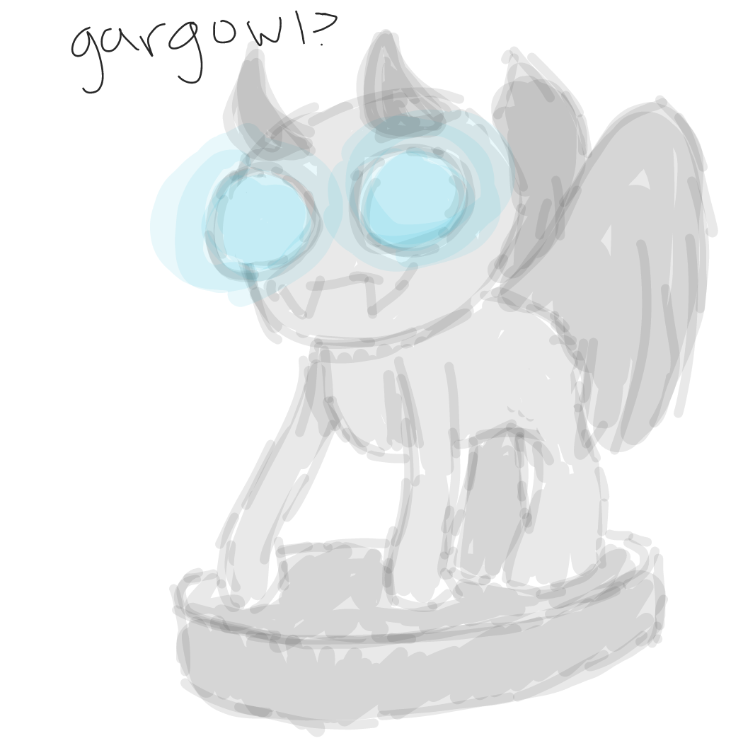 Gargowl?  - Online Drawing Game Comic Strip Panel by Rednightlights