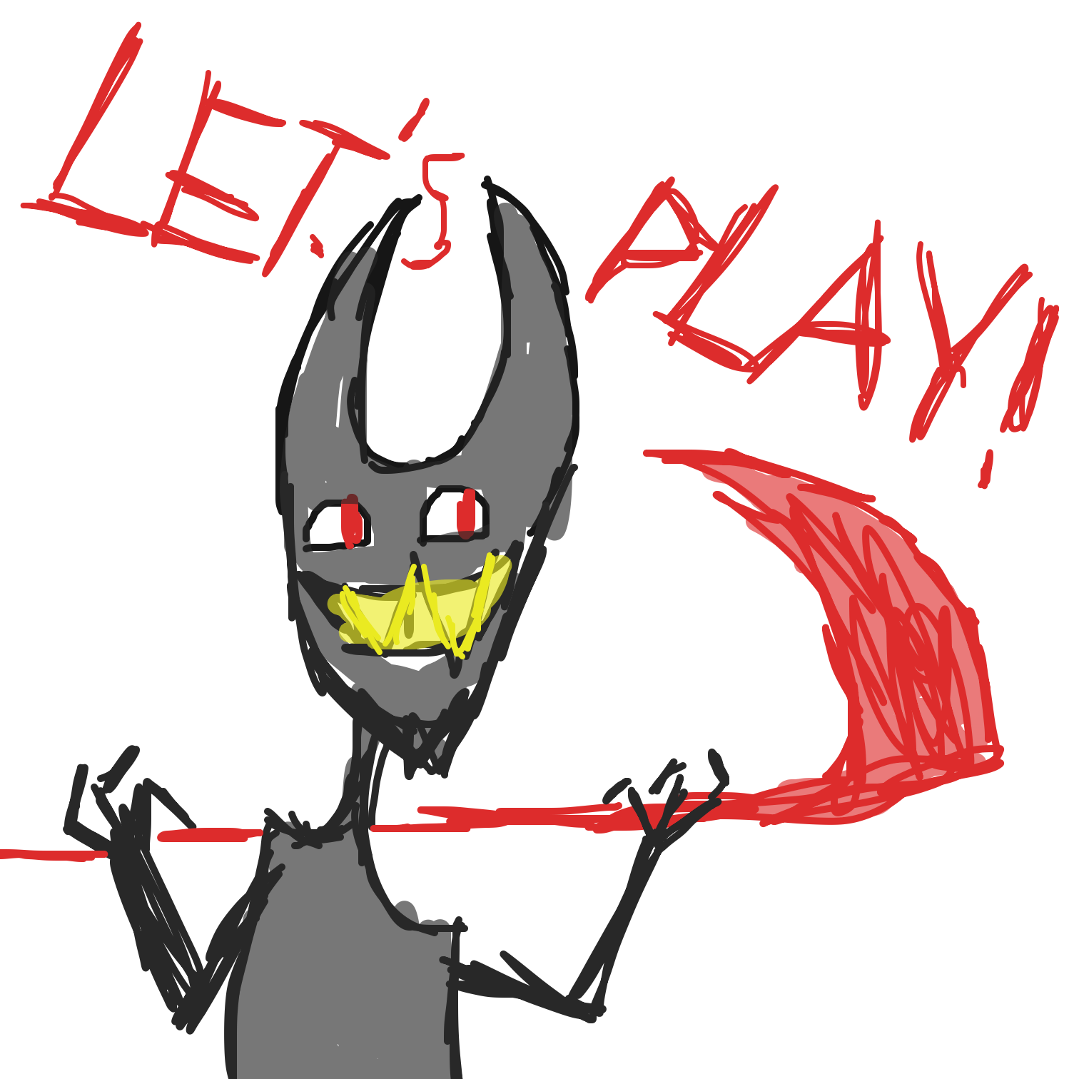 Drawing in Destructive  by LizardPie34