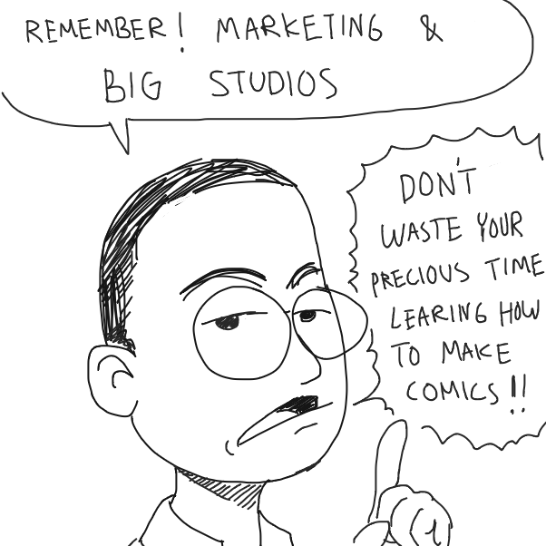  - Online Drawing Game Comic Strip Panel by Fathur