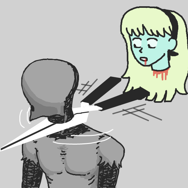 she has floating magic idk - Online Drawing Game Comic Strip Panel by nooz