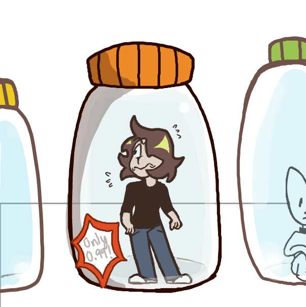 Drawing in Jammers in Jars by FrankenJammer
