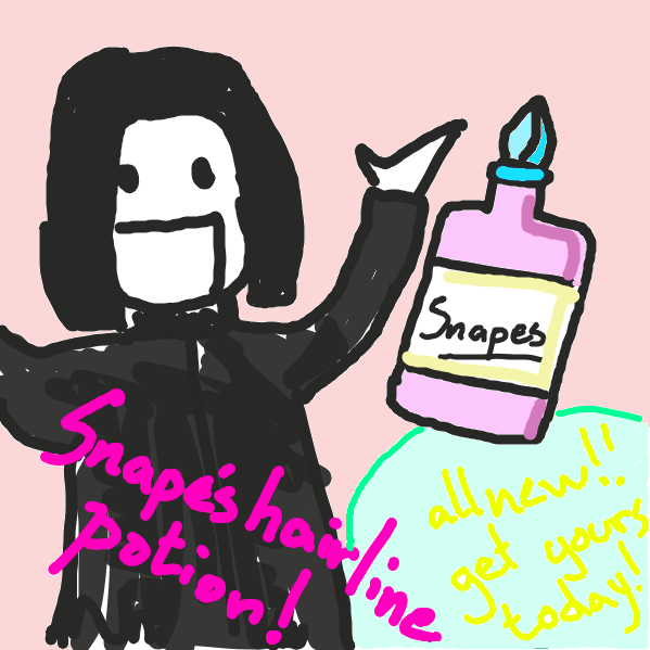 Drawing in Harry Potter IRL by boredcartoonist