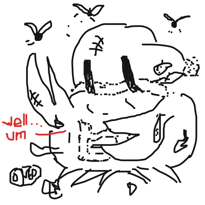 Drawing in Merry Christmas by Ember