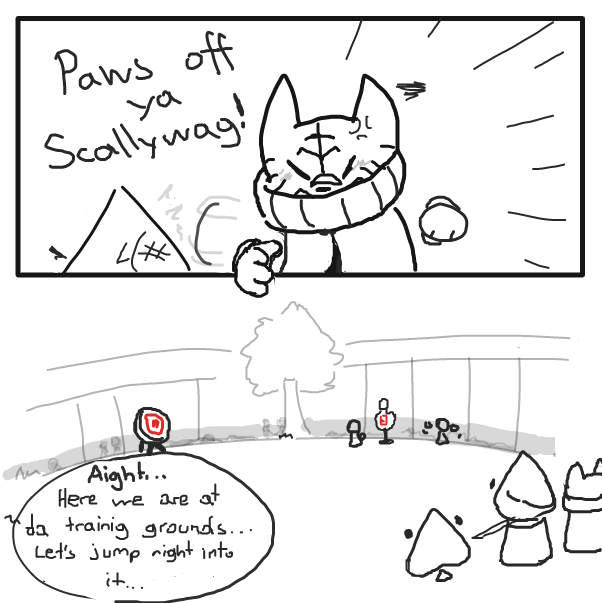  - Online Drawing Game Comic Strip Panel by Sluggishfella
