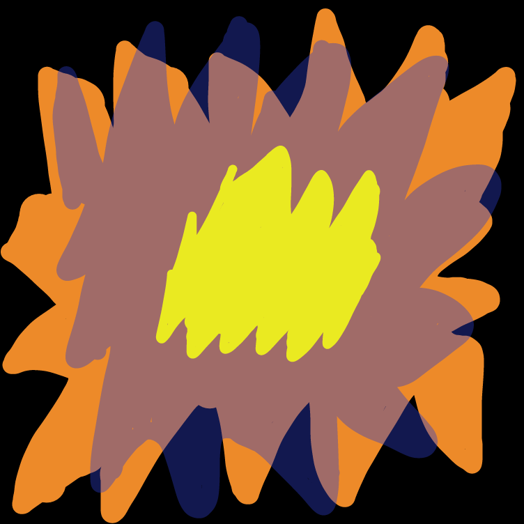 Drawing in the end of the universe by Duncan