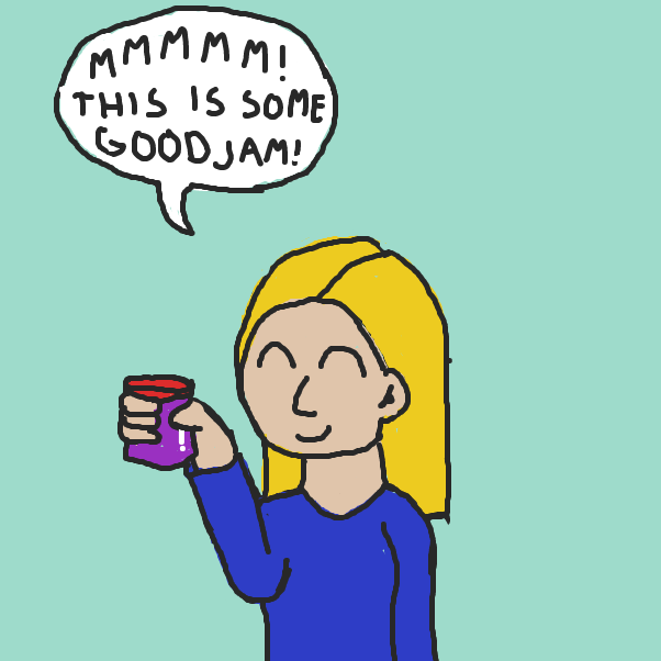 Liked webcomic some good jam