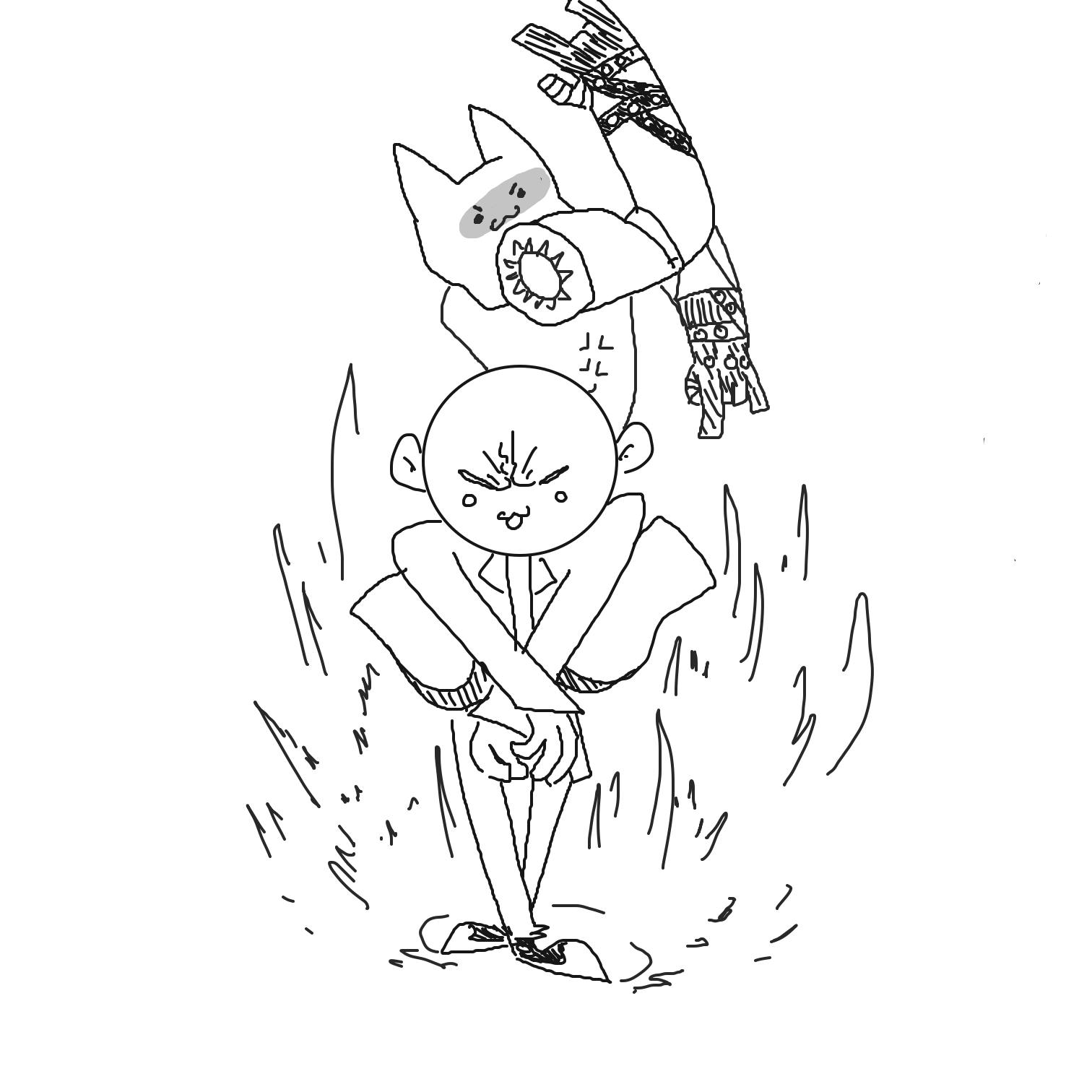  - Online Drawing Game Comic Strip Panel by CurlyCheddar 