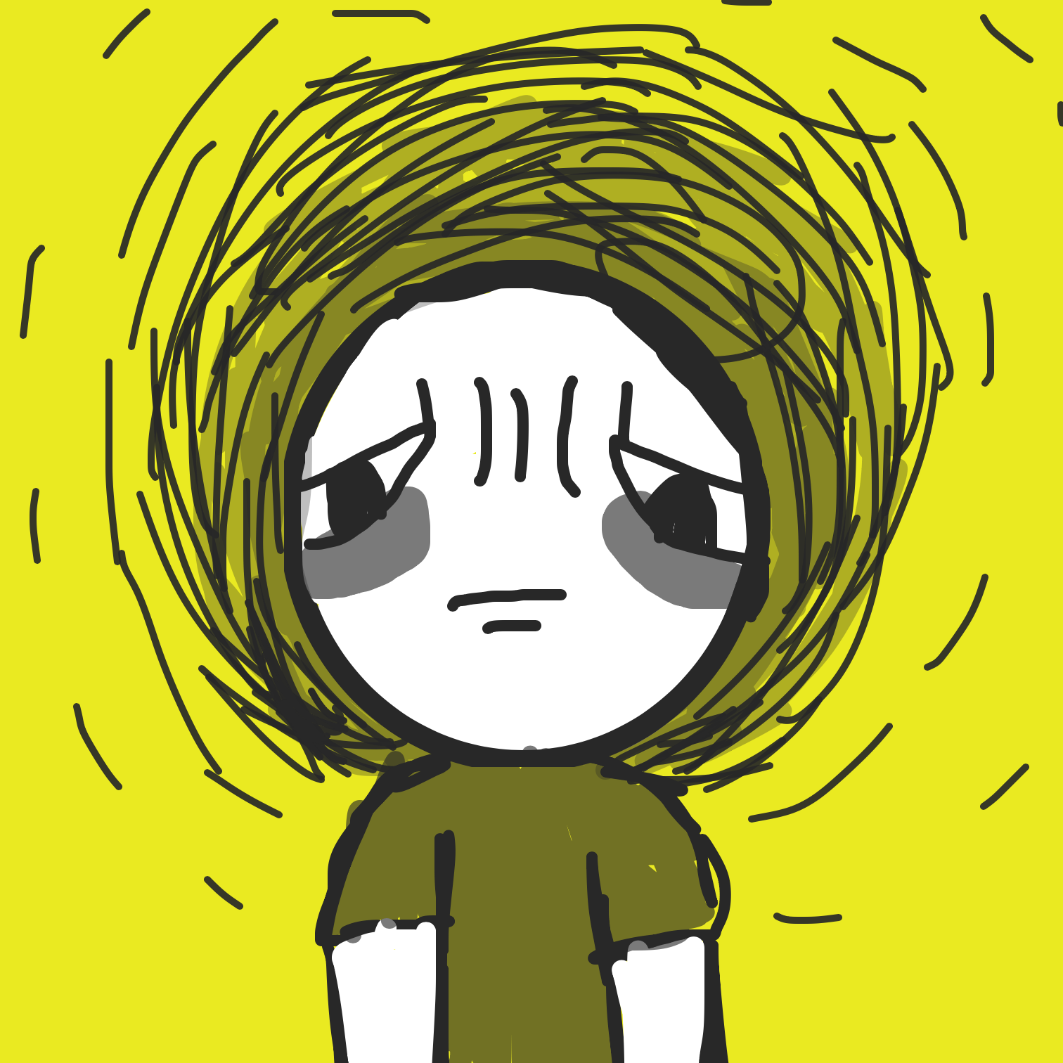 Drawing in Drop dead, depression! by LizardPie34