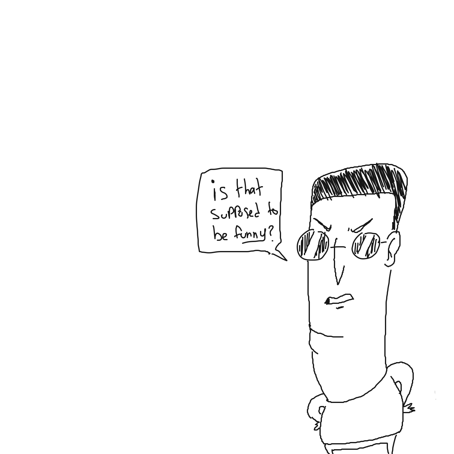  - Online Drawing Game Comic Strip Panel by CurlyCheddar 