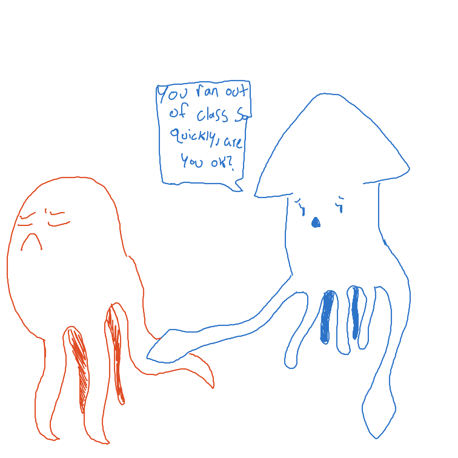  - Online Drawing Game Comic Strip Panel by CurlyCheddar 