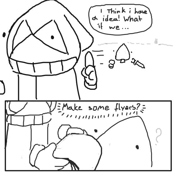  - Online Drawing Game Comic Strip Panel by Sluggishfella