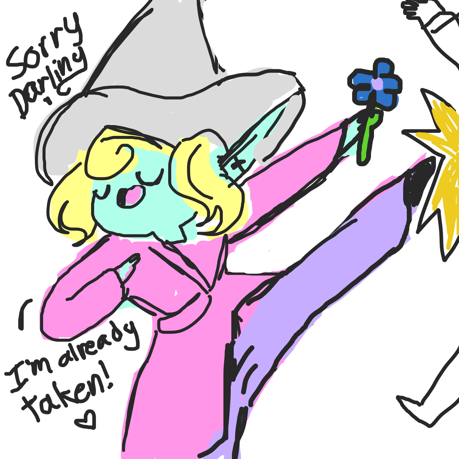  - Online Drawing Game Comic Strip Panel by Juleefish 