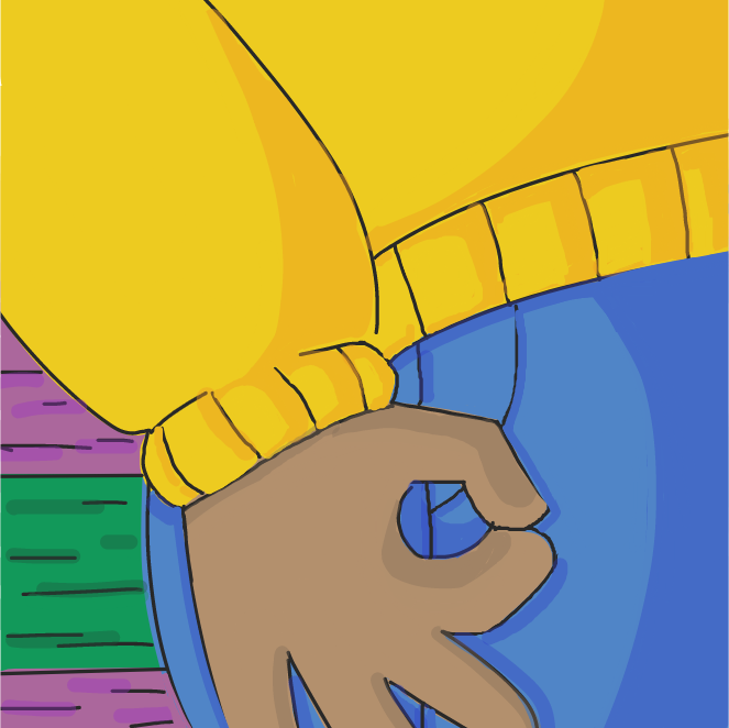 Drawing in Fist by SSR scorpia