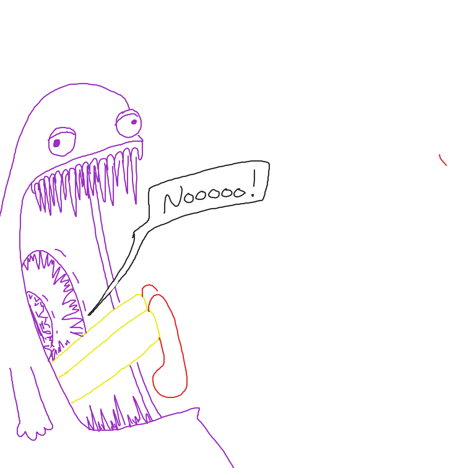  - Online Drawing Game Comic Strip Panel by CurlyCheddar 