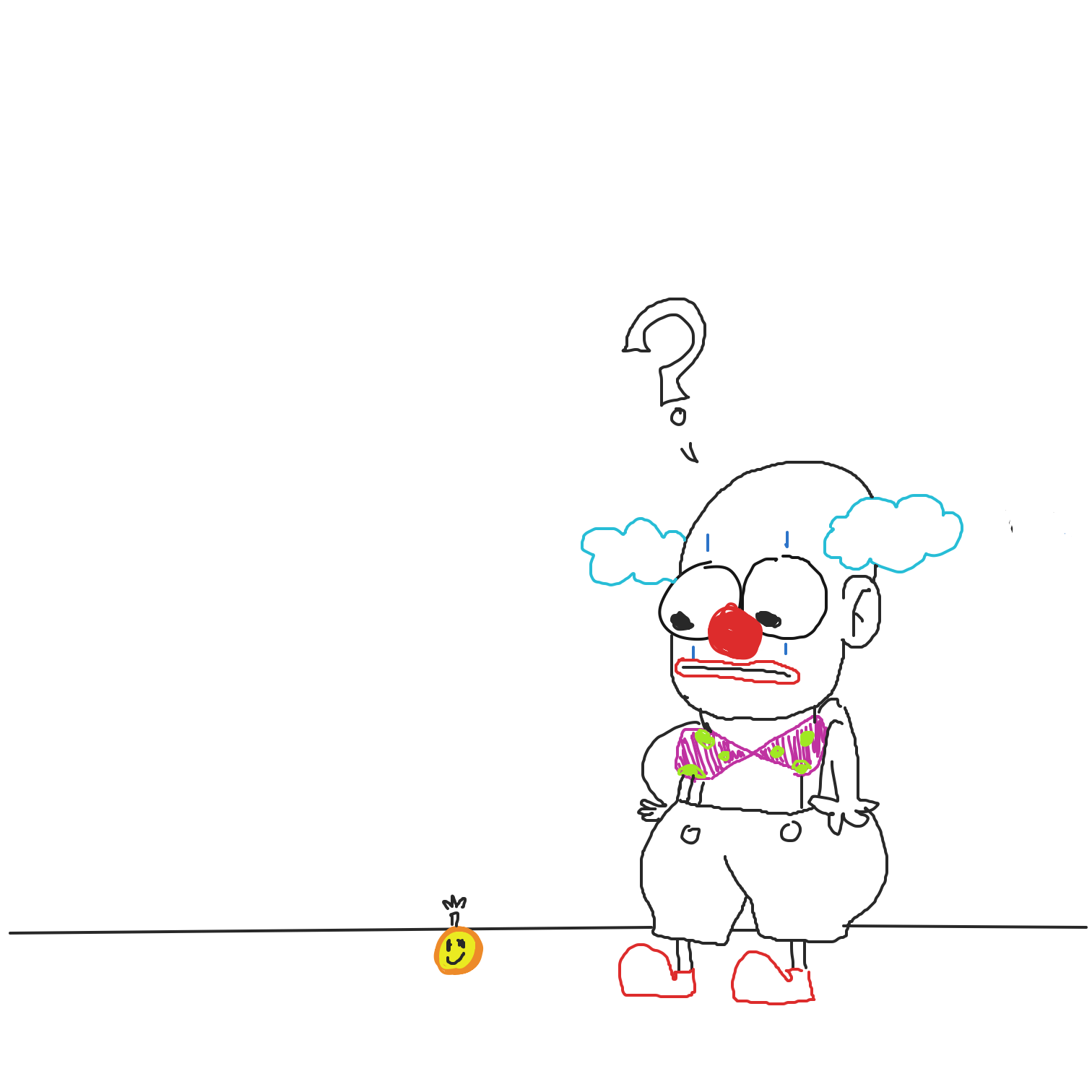  - Online Drawing Game Comic Strip Panel by CurlyCheddar 