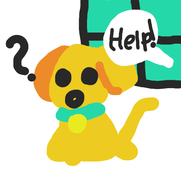 doggo (superdog) notices someone screaming help!! - Online Drawing Game Comic Strip Panel by ifun985