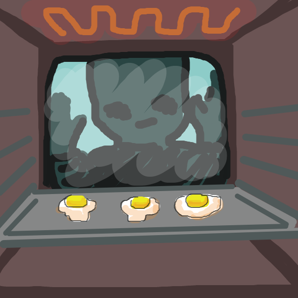 Drawing in Eggs by Applelsauce