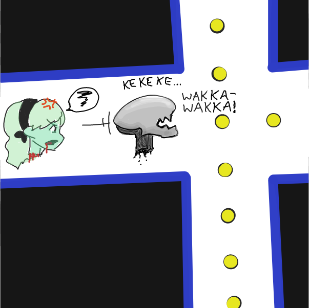 Drawing in Grudge by Buckawn