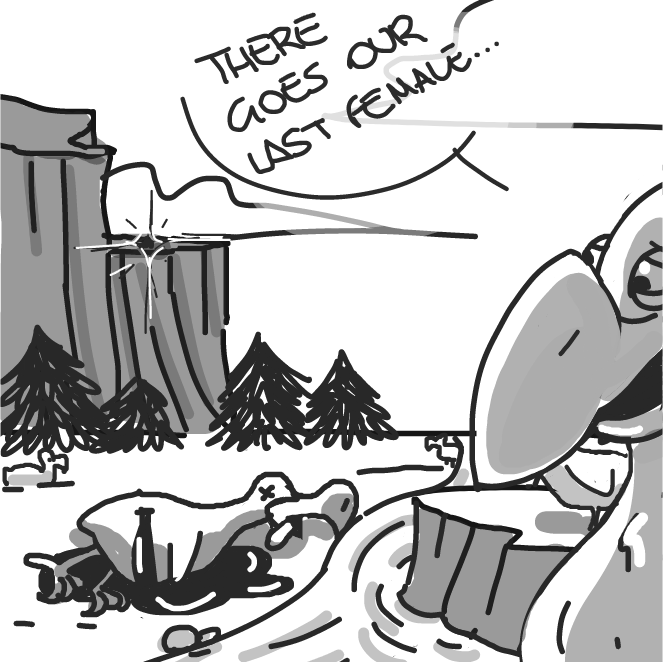  - Online Drawing Game Comic Strip Panel by SSR scorpia