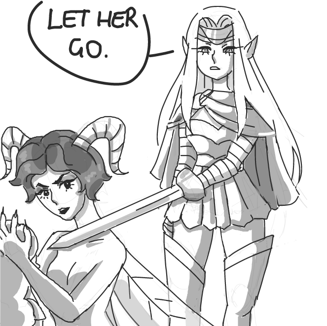  - Online Drawing Game Comic Strip Panel by SSR scorpia