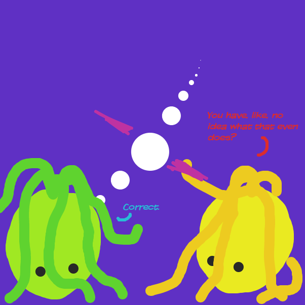 Drawing in The weird orb by ItzAki