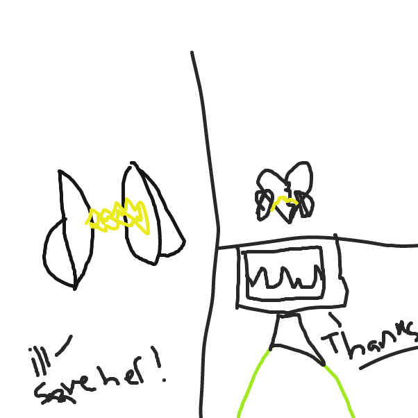  - Online Drawing Game Comic Strip Panel by LeGoddessToot!