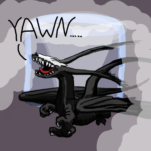 First dragon has awoken. He needs a master, who will it be? - Online Drawing Game Comic Strip Panel by Applelsauce