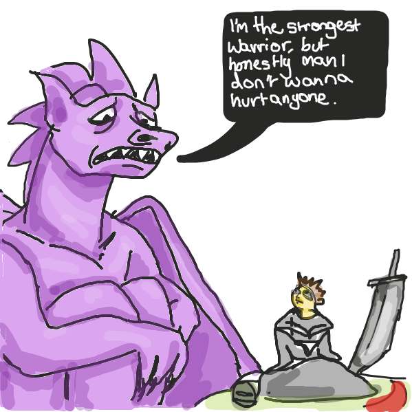 Drawing in Dragons  by Mojomos