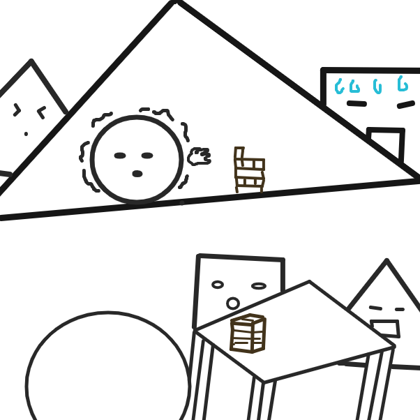  - Online Drawing Game Comic Strip Panel by HiveMind