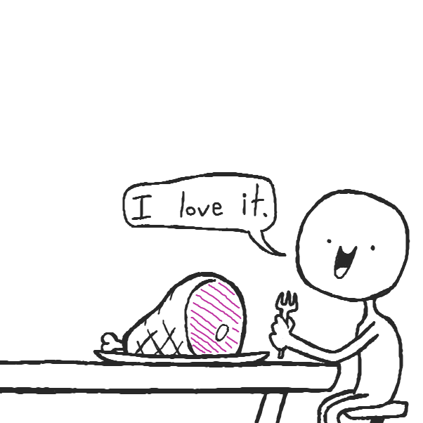 Drawing in Im pretty piggy. by Cheddar Teeth