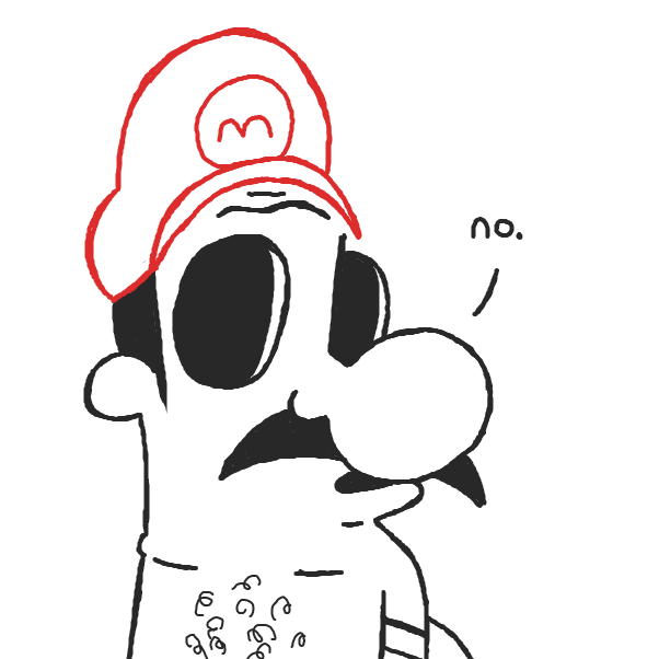 Drawing in Go Mario by Cheddar Teeth