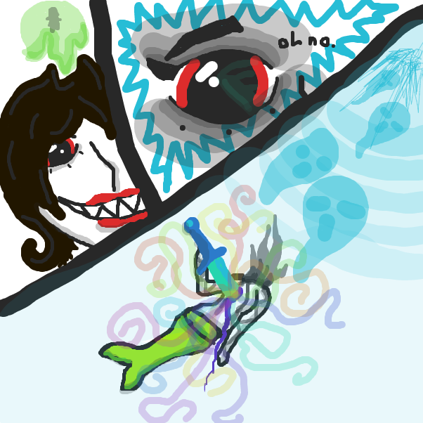 Drawing in Realms of the Unreal by ItzAki