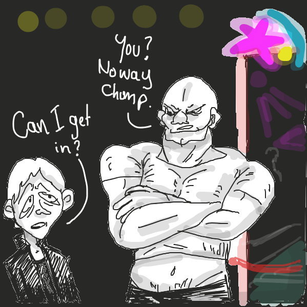 Drawing in fightin by Mojomos