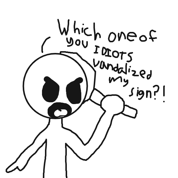 Drawing in No-No Square by ItzAki