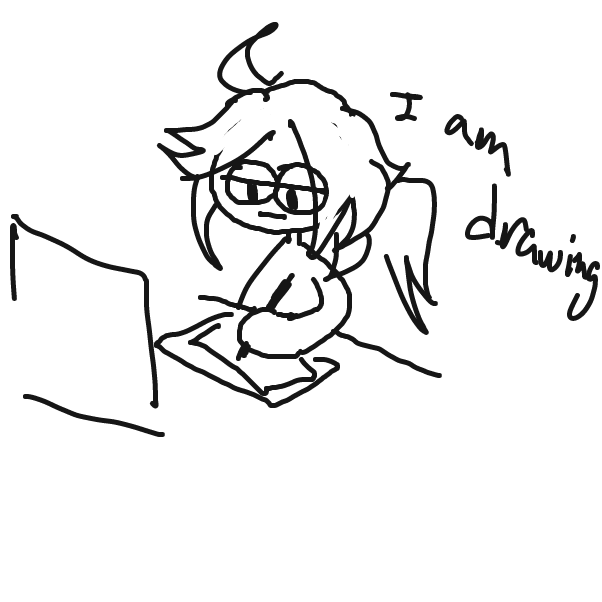 Drawing in ok by harp00ns