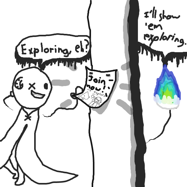 Drawing in Adventure! by ItzAki