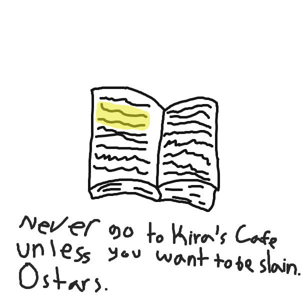 Drawing in Michelin Restaurant  by ItzAki