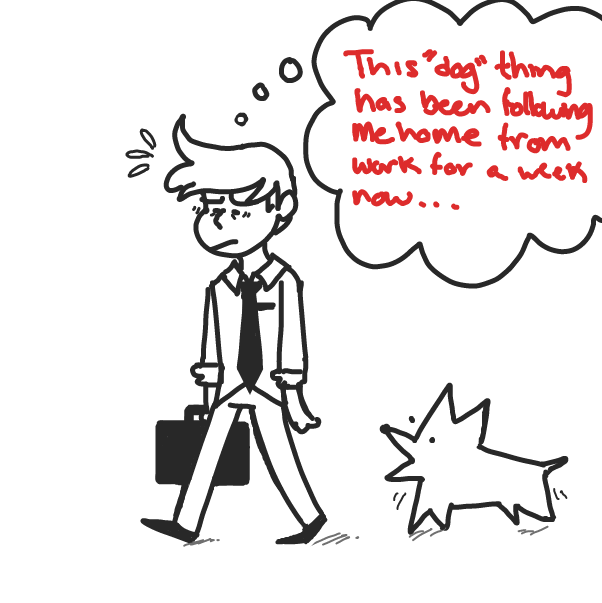 Liked webcomic The dog of inconvenience 