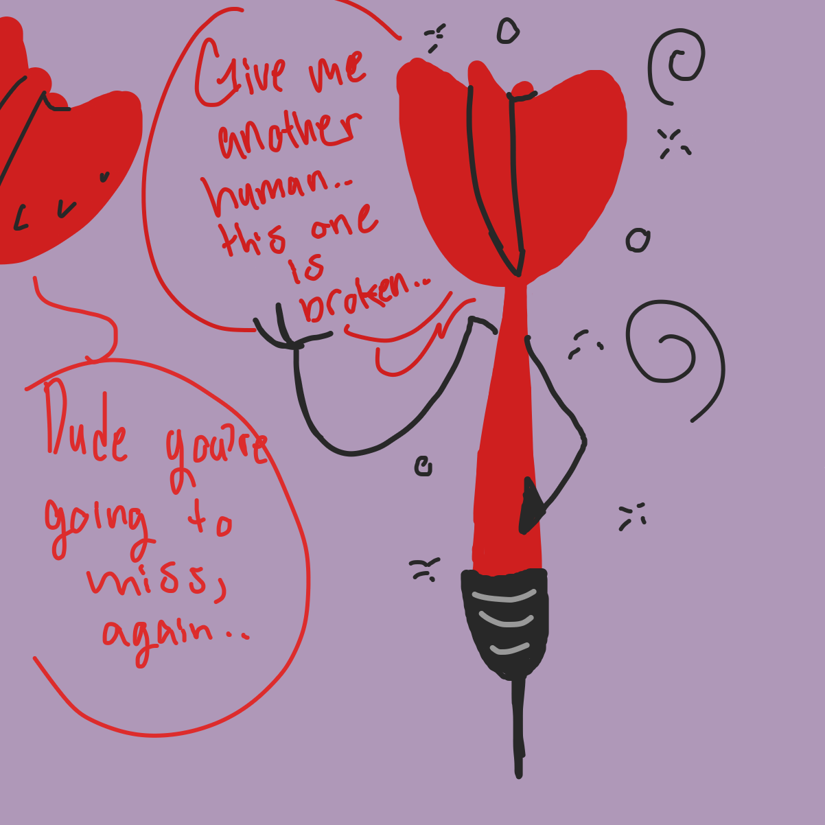  - Online Drawing Game Comic Strip Panel by LittleLonelyArt