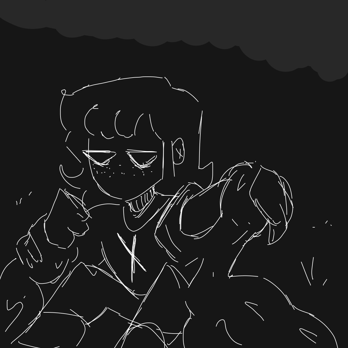  - Online Drawing Game Comic Strip Panel by LittleLonelyArt