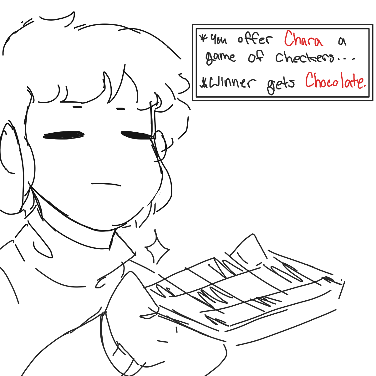  - Online Drawing Game Comic Strip Panel by LittleLonelyArt